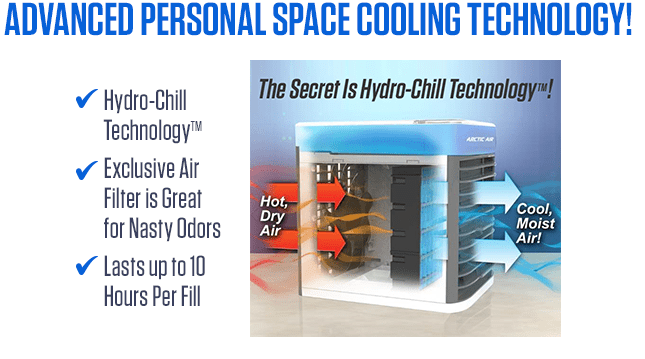 Advanced Personal Space Cooling Technology!